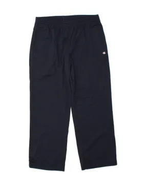CHAMPION Mens Tracksuit Trousers 2XL  Navy Blue Polyester