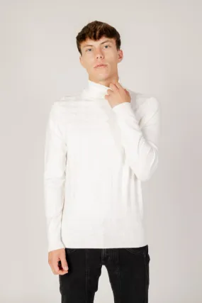 Dolcevita Antony Morato regular fit in filato Crema