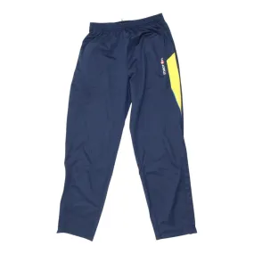 Macron Mens Navy Tracksuit Bottoms | Vintage Sportswear Track Pants VTG