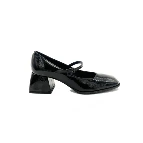 Nacre bebe vernice con cinturino col. nero