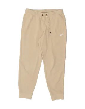 NIKE Mens Tracksuit Trousers Joggers Large  Beige Cotton