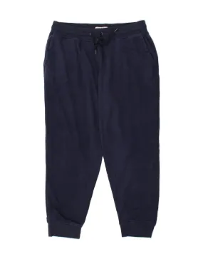 ORVIS Mens Tracksuit Trousers Joggers Large  Navy Blue Cotton