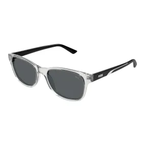   Puma PU0468S - 004 Cristallo | Occhiale Da Sole Uomo 