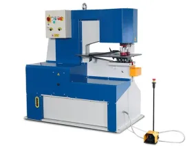 Punzonatrice idraulica HLS 65S Metallkraft con funzionamento a pedale, 65 ton