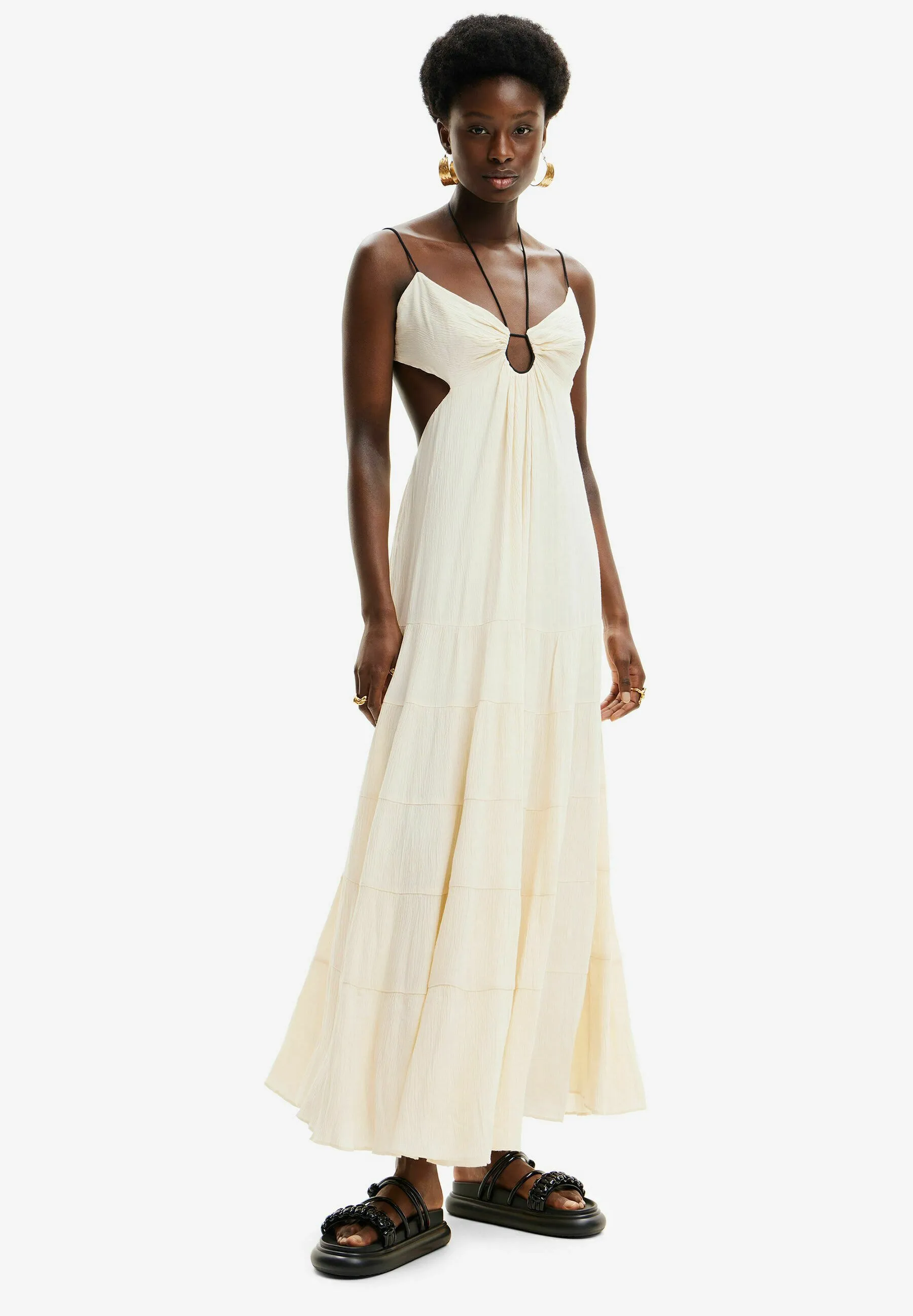 STRAPPY CUT-OUT - Vestito lungo