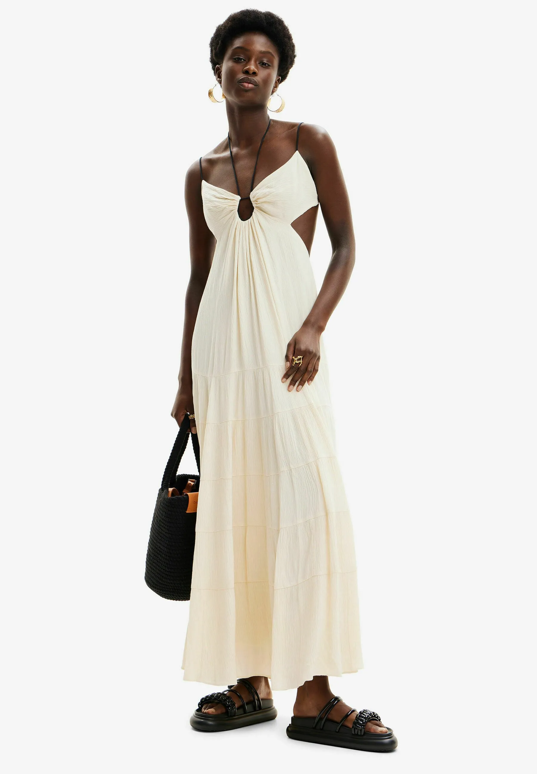 STRAPPY CUT-OUT - Vestito lungo