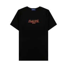  T-SHIRT GAUDI. NERO 