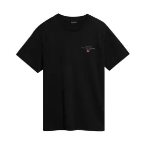  T-SHIRT NAPAPIJRI. NERO 