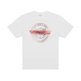 T-SHIRT WRANGLER. BIANCO 